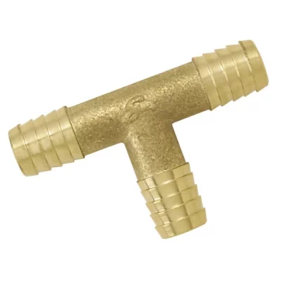 GENERIQUE BOUTT&Eacute; - Raccord T&eacute; cannel&eacute; cylindrique pour tuyau &Oslash;15