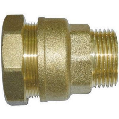 BOUTTE Boutt&eacute; SEM25 Raccord Laiton polyethylene Male 20x27 Tuyau &oslash;25, Or