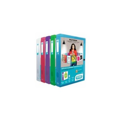 ELBA Boxing transparent personnalisable polypropyl&egrave;ne dos 40 incolore