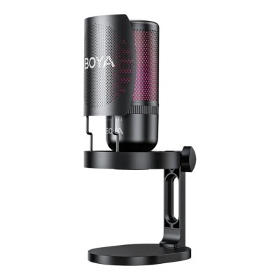 BOYA  k Microphone USB du condenseur d'&eacute;clairage vibrant