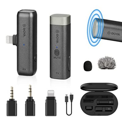 BOYA  Microphone Lavalier sans Fil BY-WM3D