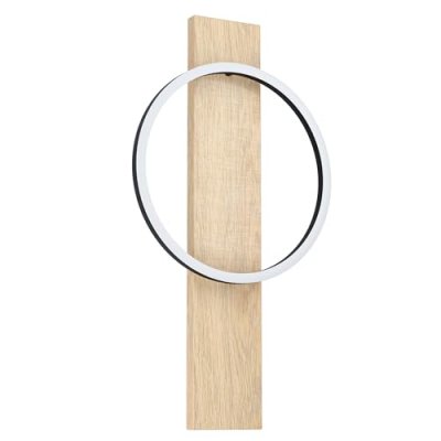EGLO Boyal applique murale led int&eacute;gr&eacute;e noir, marron