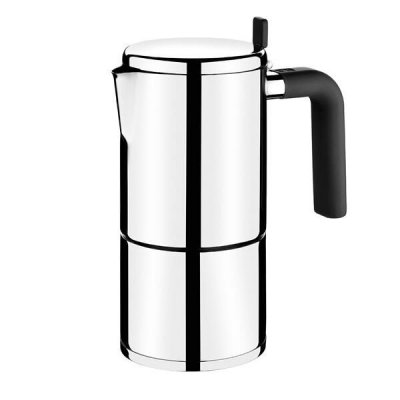 BRA  Bali - Cafeti&egrave;re Italienne, Acier Inoxydable, 18/10, 6 Tasses