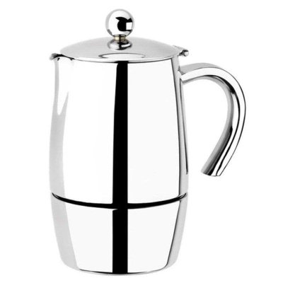 BRA  magna cafeti&egrave;re en acier inoxydable 18/10 10 tasses