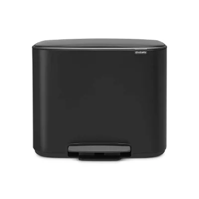 BRABANTIA  - 121463 - Poubelle Bo Pedal Bin, 36 litres, Noir mat