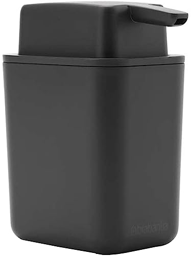 BRABANTIA  - distributeur de savon gris fonc&eacute;