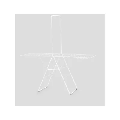 BRABANTIA  - HangOn - S&eacute;choir - 25 m - Avec portant &agrave; cintres - White