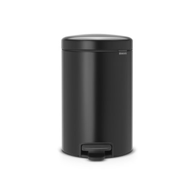 BRABANTIA  NEW ICON PEDAL BIN POUBELLE 12 L matt bl 113741