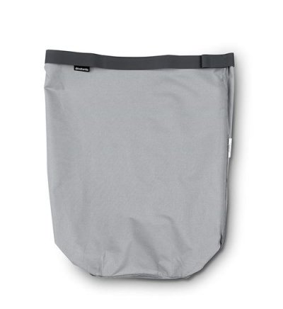BRABANTIA  Sac &agrave; linge pour corbeille, 50-60 L gris