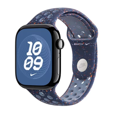 APPLE Bracelet 42 mm - M/L Bracelet Sport Nike Bleu