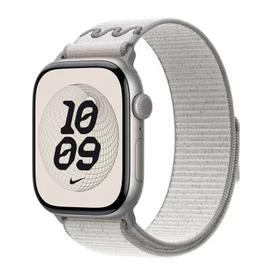 APPLE Bracelet 46 mm Sport Nike Gris voil&eacute;