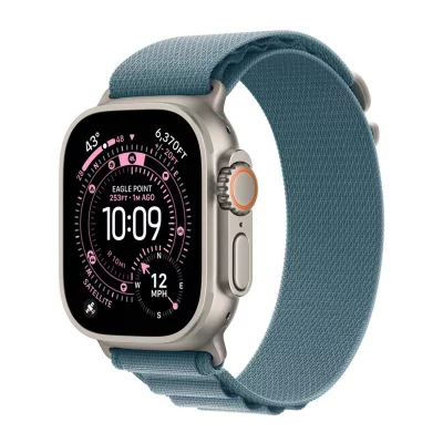 APPLE Bracelet 49 mm Small Alpine bleu clair naturel