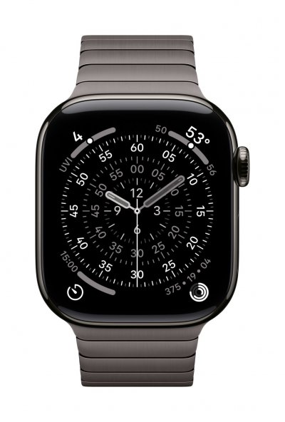 APPLE Bracelet &agrave; maillons en ardoise de 42 mm