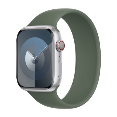 APPLE Bracelet Boucle unique en Silicone  Watch  38/40/41/42 mm - Taille 6 - Cypress