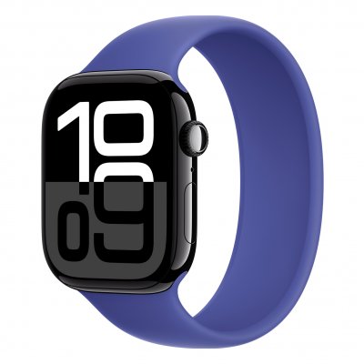APPLE Bracelet Boucle unique en Silicone pour  Watch  38/40/41 mm - Taille 6 - Ultramarine