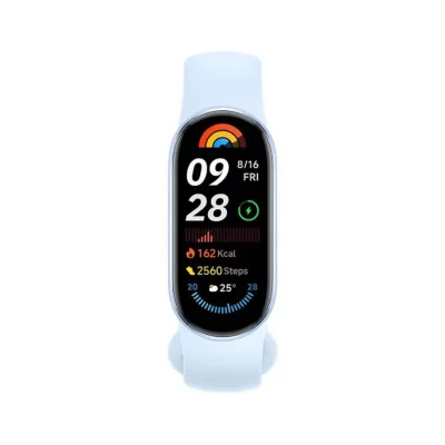 XIAOMI Bracelet d'activit&eacute;  Smart Band 9 AMOLED bleu arctique