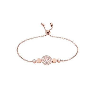 FOSSIL Bracelet disque Val Mosaic de  en nacre, pour femme, JF02905791
