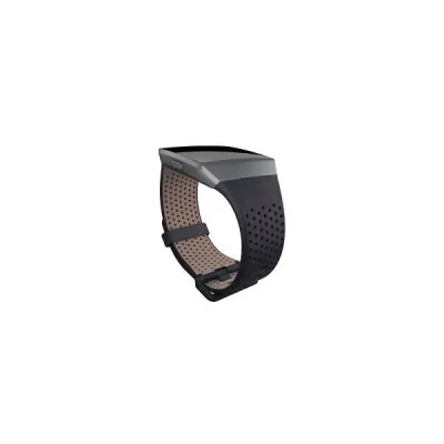 FITBIT Bracelet en cuir  Perfor&eacute; Bleu nuit pour Ionic Taille S 