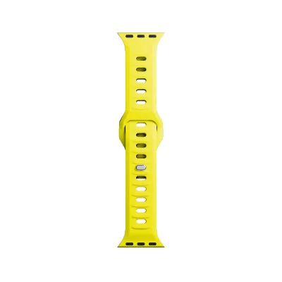 3MK Bracelet En Silicone Apple Watch  42/44/45/49mm Jaune