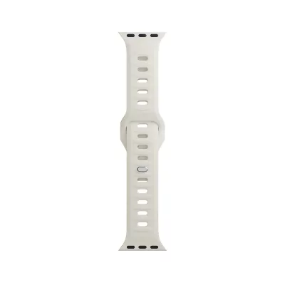 3MK Bracelet En Silicone Apple Watch  42/44/45/49mm Nude