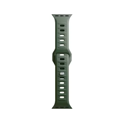 3MK Bracelet en silicone Apple Watch  42/44/45/49mm vert fonc&eacute;