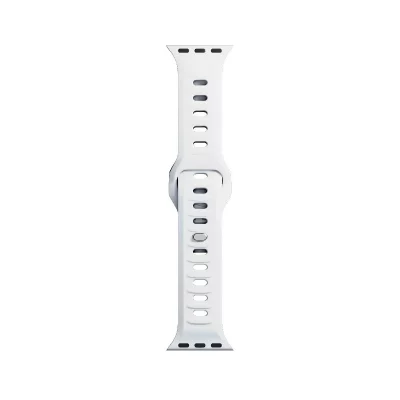 GENERIQUE Bracelet en silicone blanc pour Apple Watch 3MK 38/40/41mm