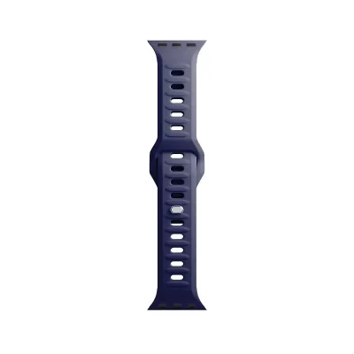 3MK Bracelet En Silicone Bleu Oc&eacute;an Pour Apple Watch  42/44/45/49mm
