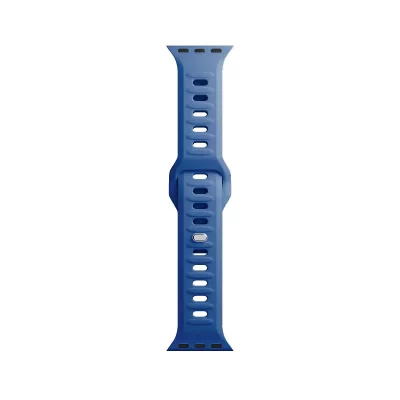 3MK Bracelet en silicone bleu pour Apple Watch  42/44/45/49mm