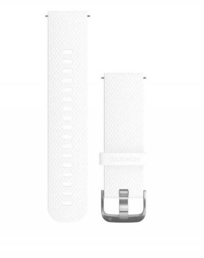 GARMIN Bracelet en silicone  Blanc pour Vivoactive 3 