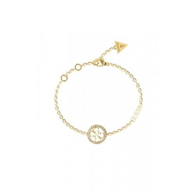 GUESS BIJOUX Bracelet Femme  - JUBB02137JWYGS LIFE IN 4G Acier Dor&eacute;