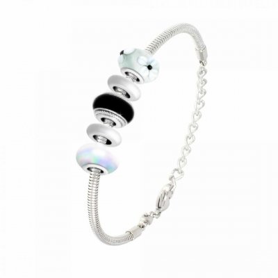SO CHARM BIJOUX Bracelet Femme So Charm - SB050+23+43+81+43+3 Acier Argent