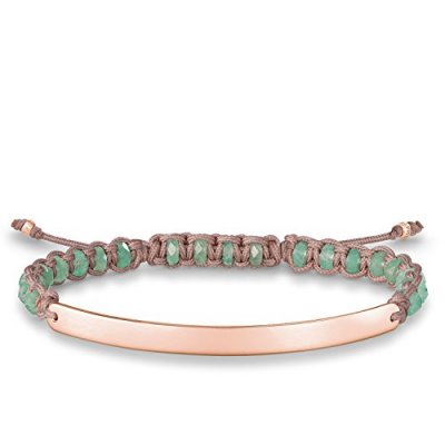 THOMAS SABO Bracelet Femme  LBA0054 (21 cm) - Couleur:Verde