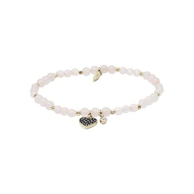 FOSSIL Bracelet Georgia de  en quartz, Rose, pour femme, JA6922710