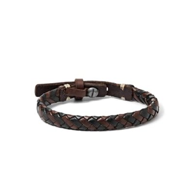 FOSSIL Bracelet Homme Vintage casual Marron JA5932716-PAR Marron 