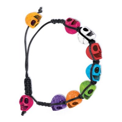 GENERIQUE Bracelet multicolore Dia de los muertos