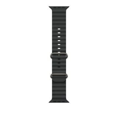 APPLE Bracelet Oc&eacute;an Noir 49 mm - Finition Titane Naturel