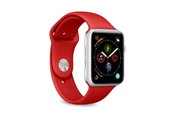 PURO Bracelet silicone Apple Watch 38-40mm S/M/L Rouge