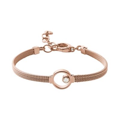 SKAGEN BIJOUX Bracelet skagen Elin SKJ0851791 - Bracelet Milanais Dor&eacute; Rose Femme