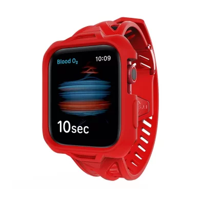 ITSKINS Bracelet Spectrum Pour Apple Watch 42-44mm 42-44 Mm Rouge 