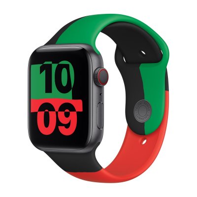 APPLE Bracelet Sport  Watch Series 1 - 11 / SE / Ultra (44/45/46/49 mm) - Black Unity