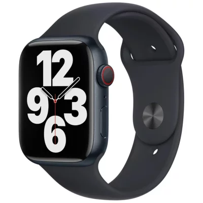 APPLE Bracelet Sport pour  Watch 45 mm Regular Noir minuit 