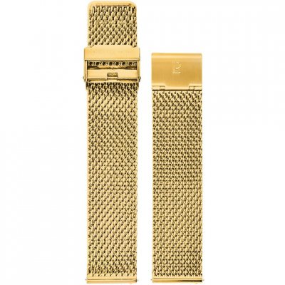 PIERRE LANNIER Bracelets de Montres Homme BRA030A2022 Acier milanais Dor&eacute; 22 mm