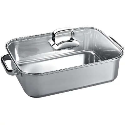 NEFF Braisi&egrave;re inox avec couvercle - z9410x1 - 