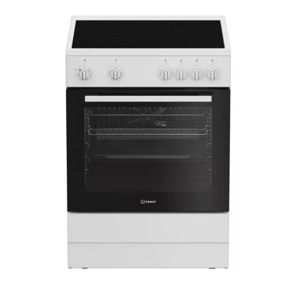 INDESIT Brandt - cuisini&egrave;re vitroc&eacute;ramique 72l 4 feux blanc i6v5kcw - I6V5KCW