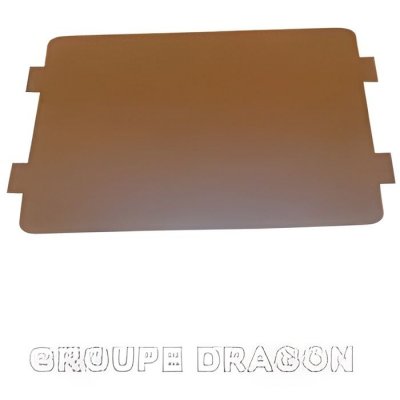BRANDT  - PLAQUE MICA GUIDE D'AIR 10X11CM pour micro ondes 