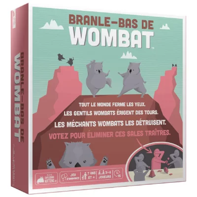 ASMODEE Branle-bas de wombat  EKIWOM01FR