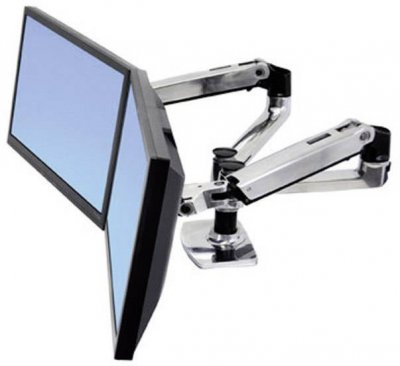 ERGOTRON Bras lx bi-&eacute;cran juxtapos&eacute;s