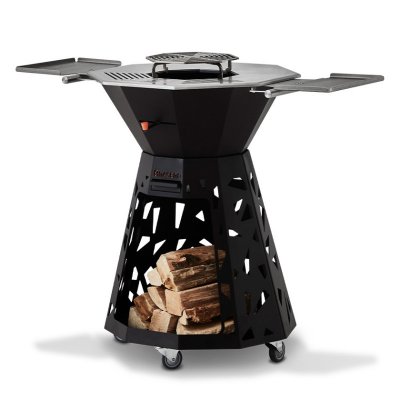BRASERO  - le design plancha &agrave; bois, barbecue et 