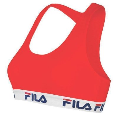 FILA Brassi&egrave;re de sport  -2 pour femme - Taille XS - Rouge
