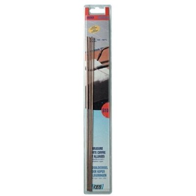 GEB Brasure forte cuivre et phosphore - 5 tiges